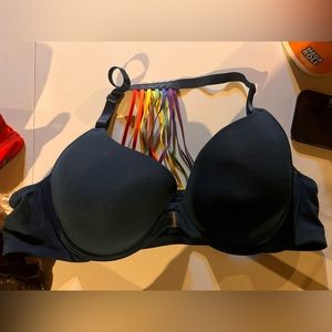 Cacique size 50c pride bra, front clasp